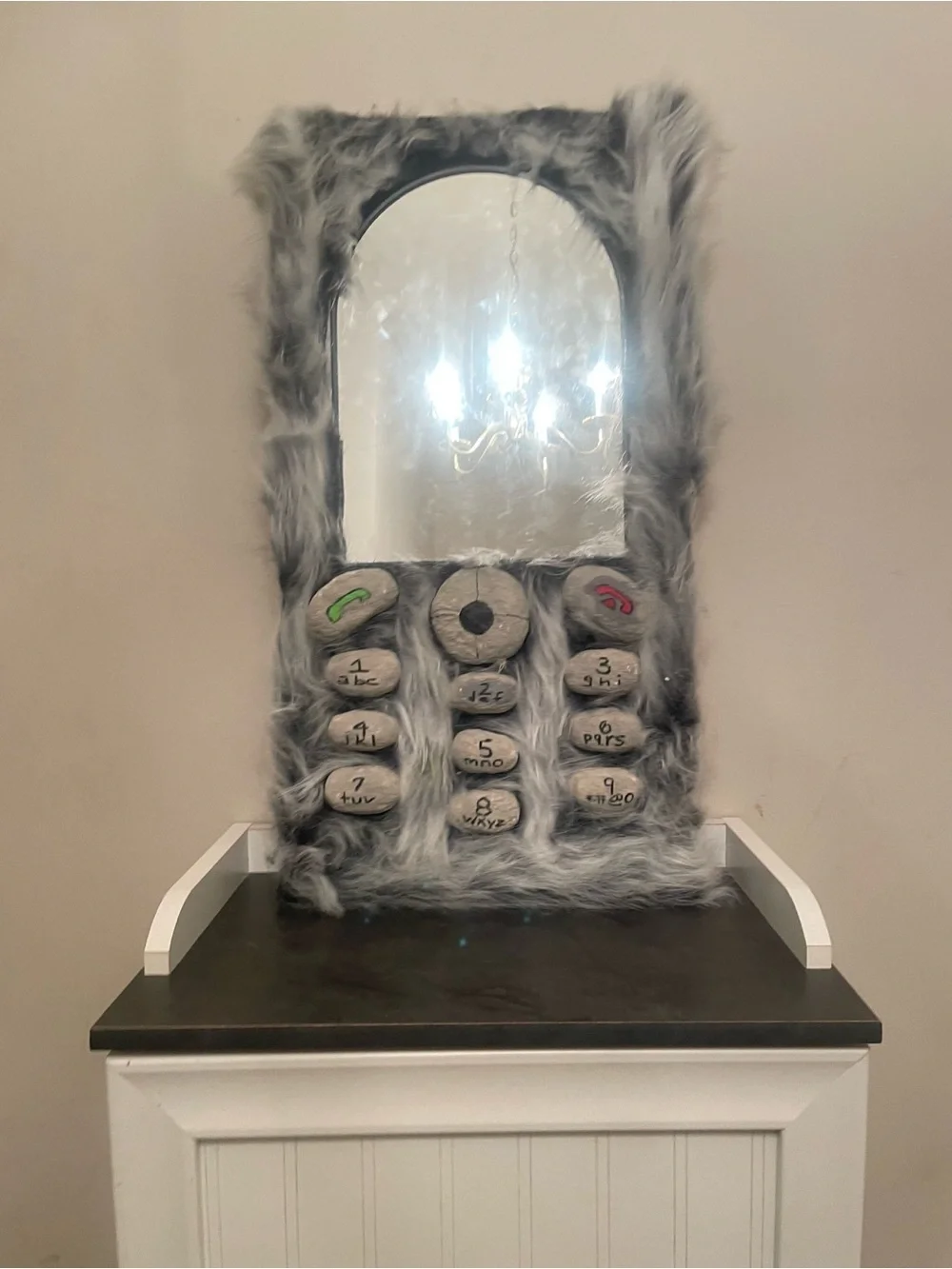 Furry Cellphone Mirror